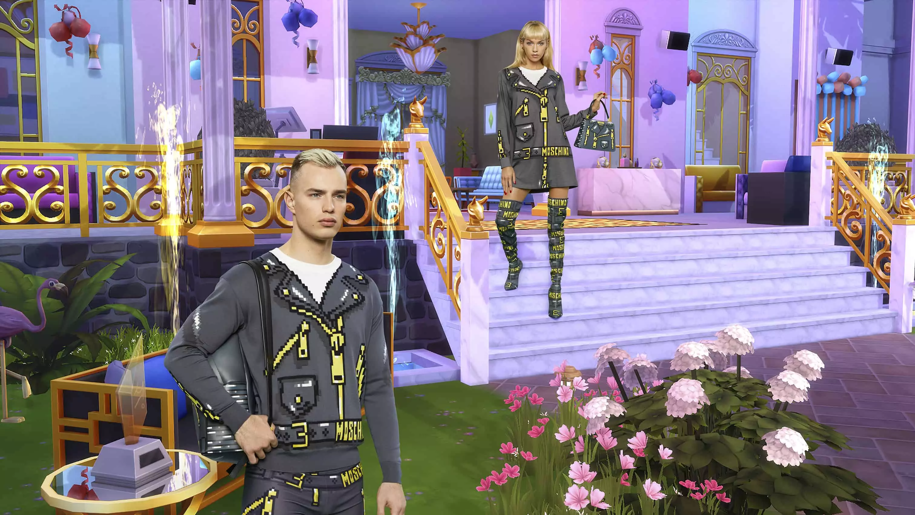 Gabatar da ainihin duniyar Moschino x The Sims 22470_2