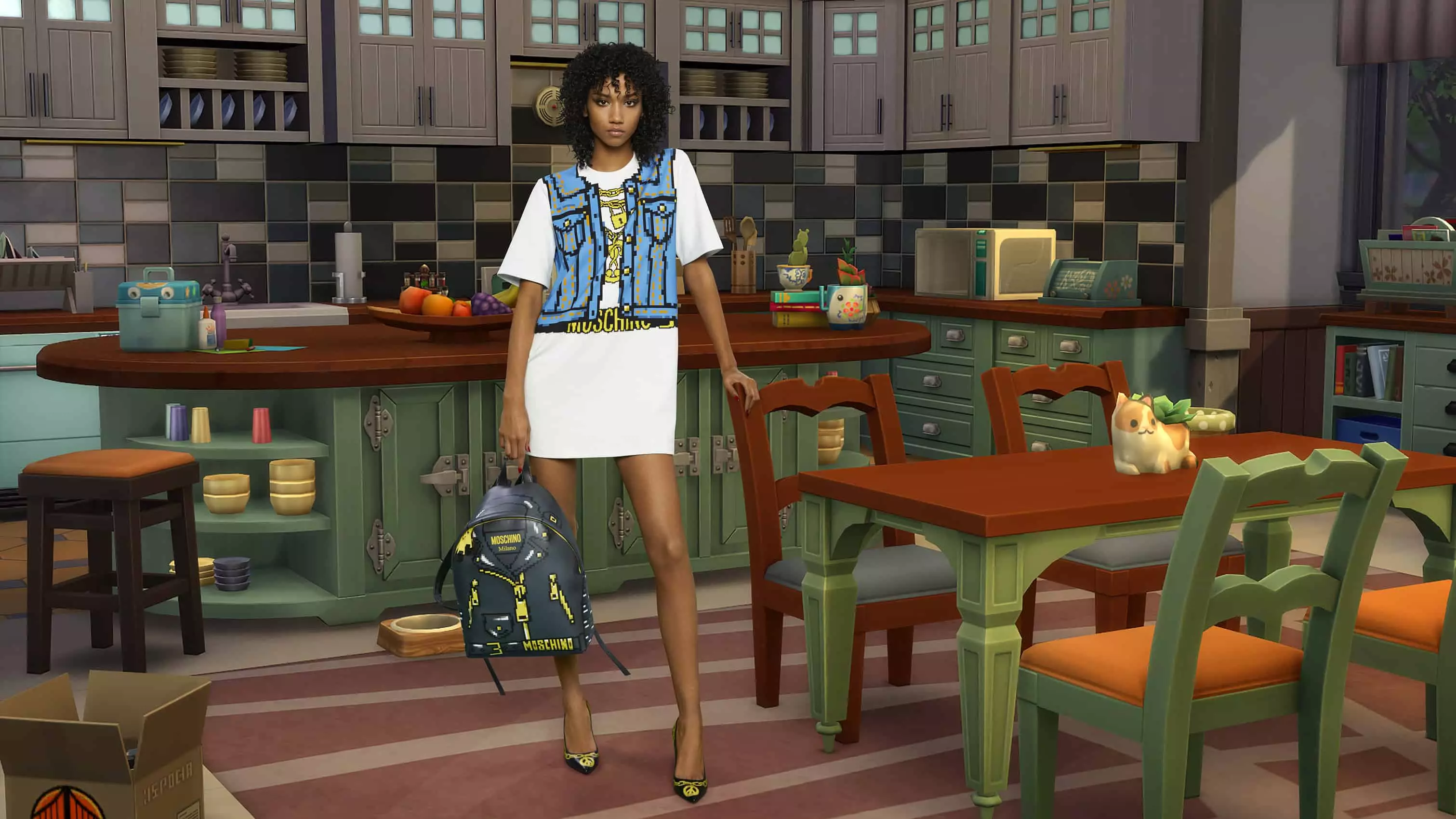 ការណែនាំអំពីពិភពពិត Moschino x The Sims 22470_3