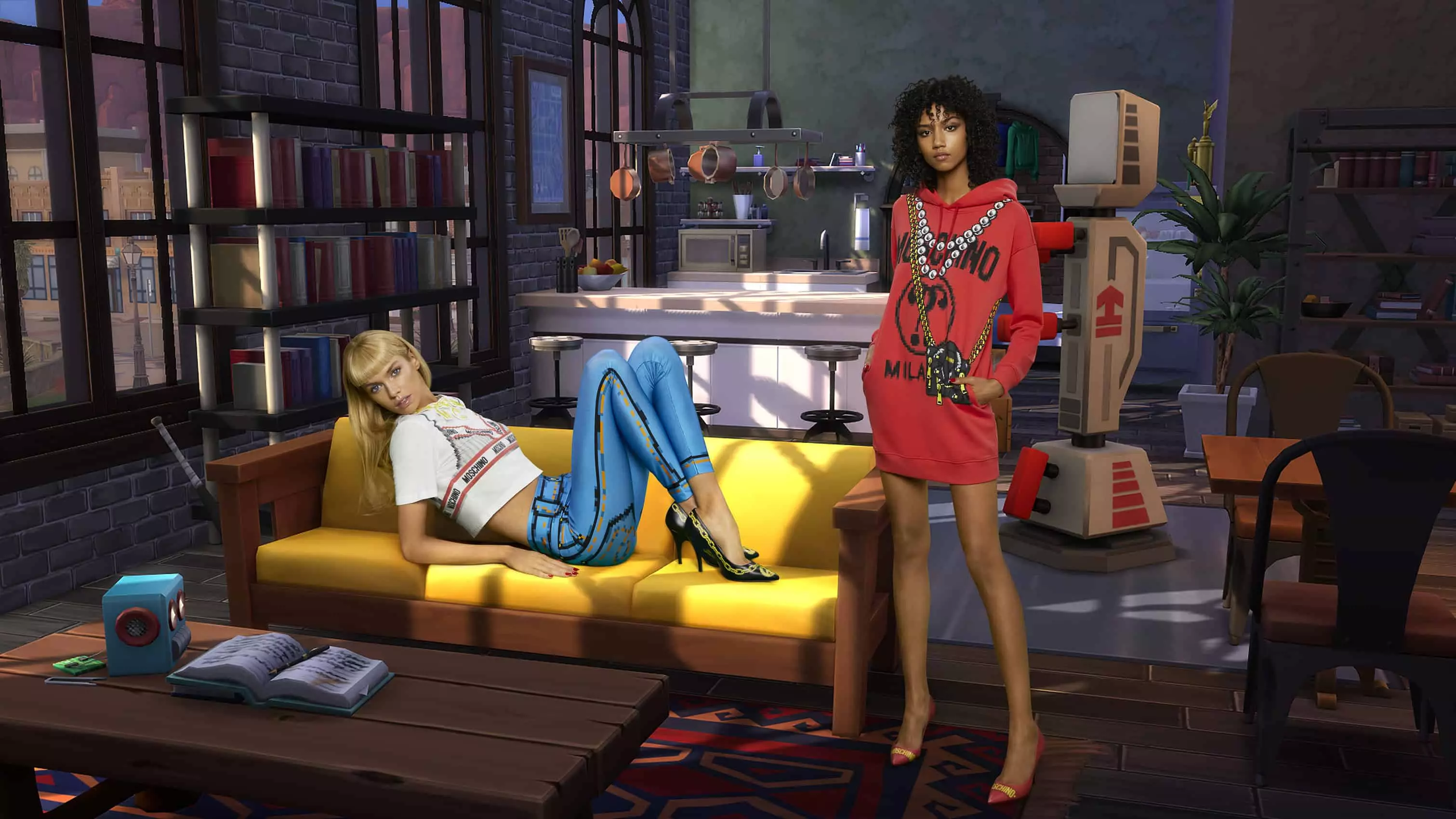 Gabatar da ainihin duniyar Moschino x The Sims 22470_4