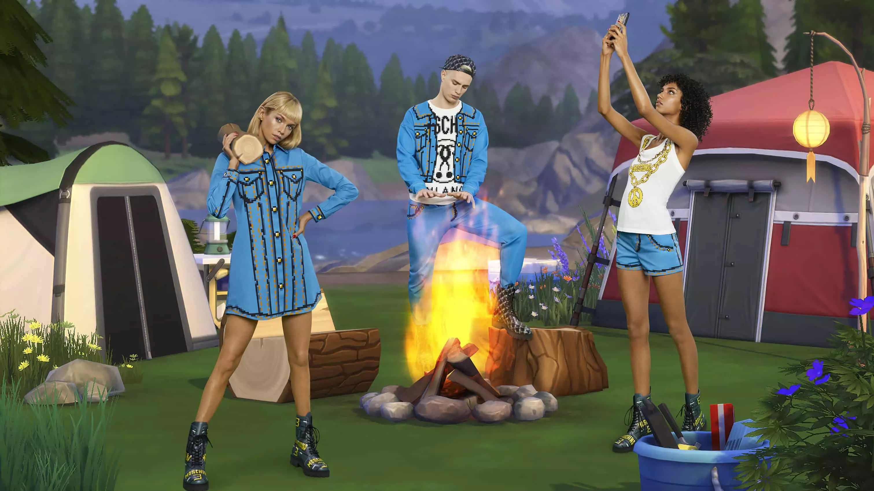 Memperkenalkan dunia sebenar Moschino x The Sims 22470_9