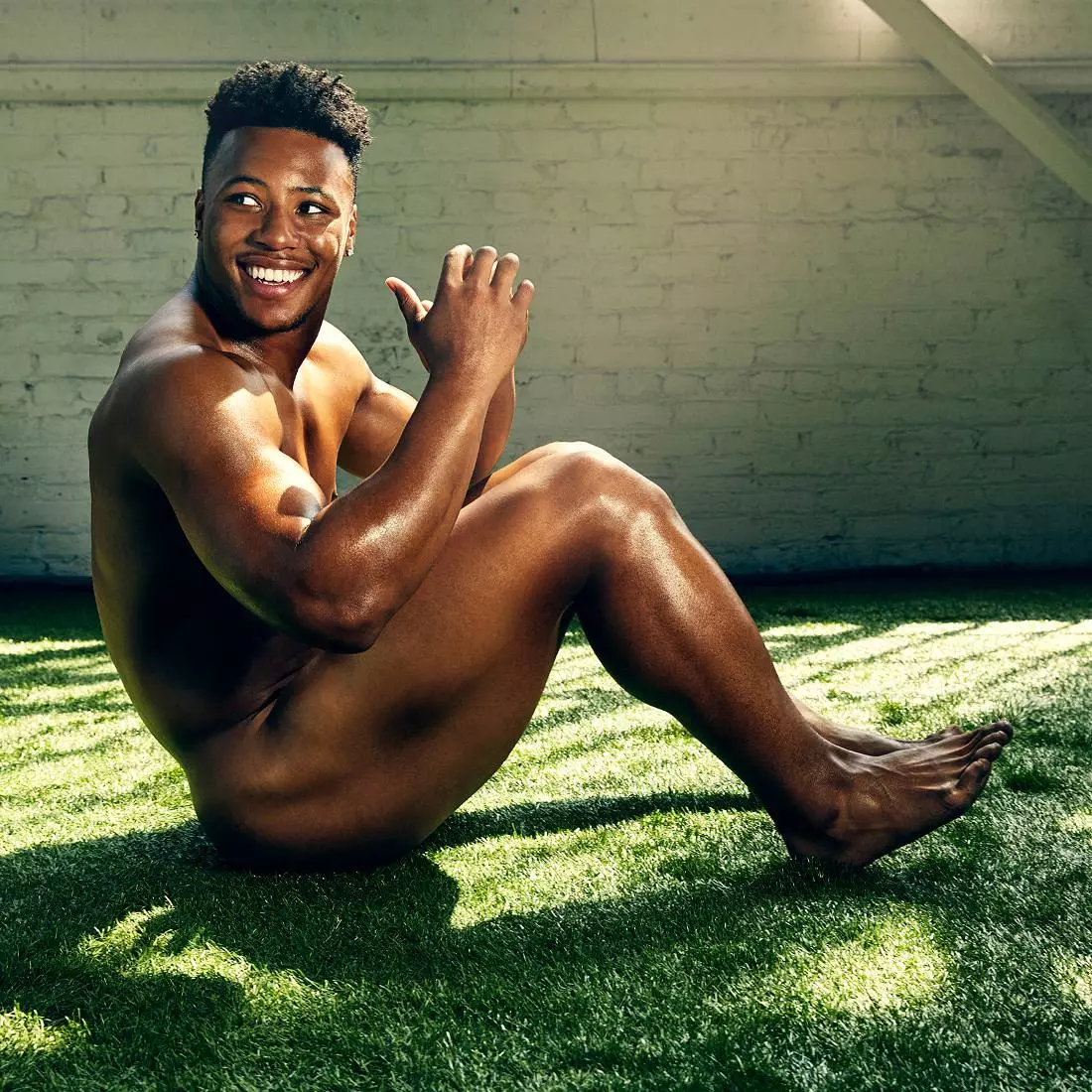 Saquon Barkley עבור ESPN Body Issue 10