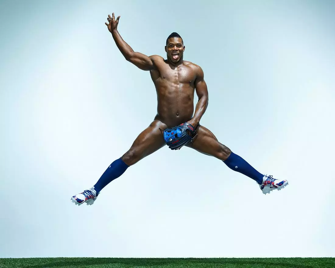 Yasel Puig kanggo ESPN Body Issue 10