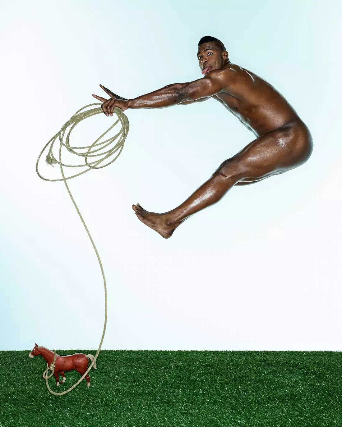 Yasel Puig ho an'ny ESPN Body Issue 10