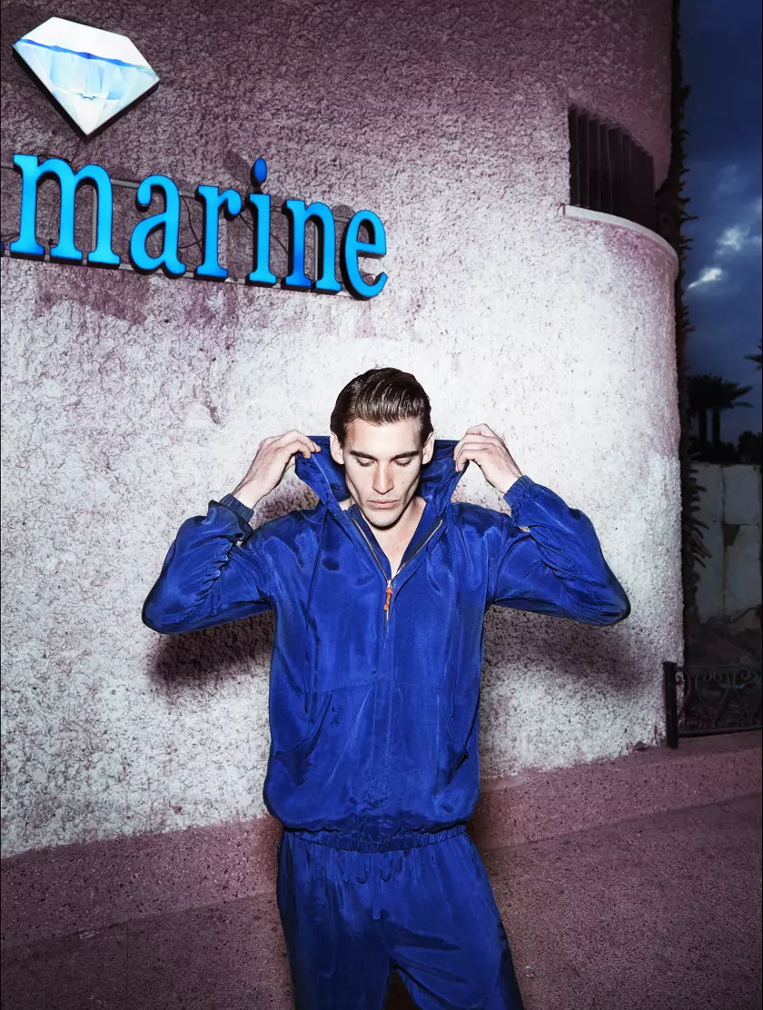 ''CONOCEME NA AQUAMARINE'' viaxamos a Israel onde fomos a Eilat e rodamos este editorial. O próximo modelo Eric de Yuli Group viste La Perla, Jan Boelo, American Apparel, Carhartt WIP e Tommy Hilfiger, por citar algúns.