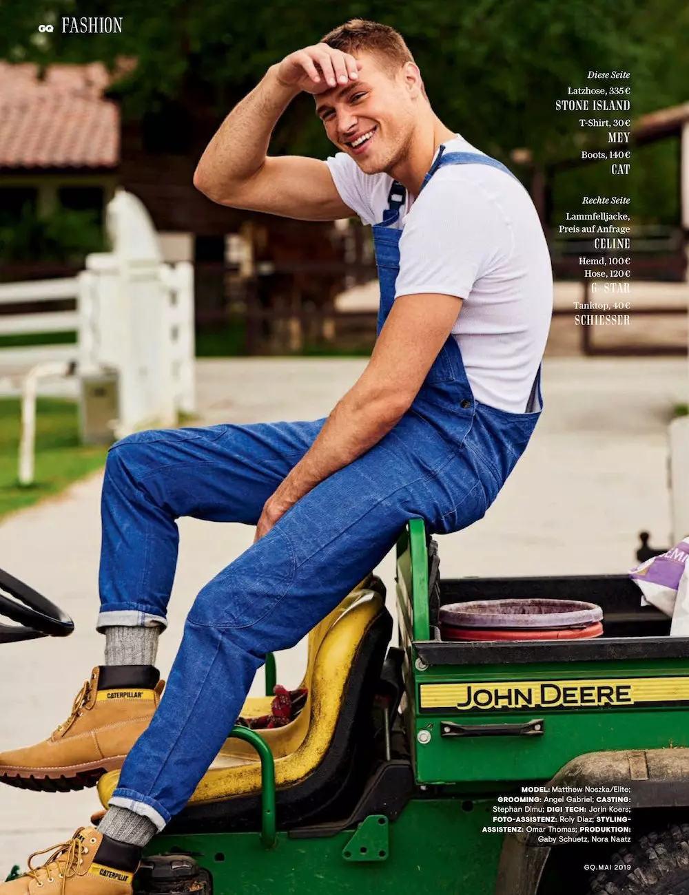 Awọn iṣẹ Matthew Noszka 'Black & Blue' fun GQ Germany May 2019 22626_11