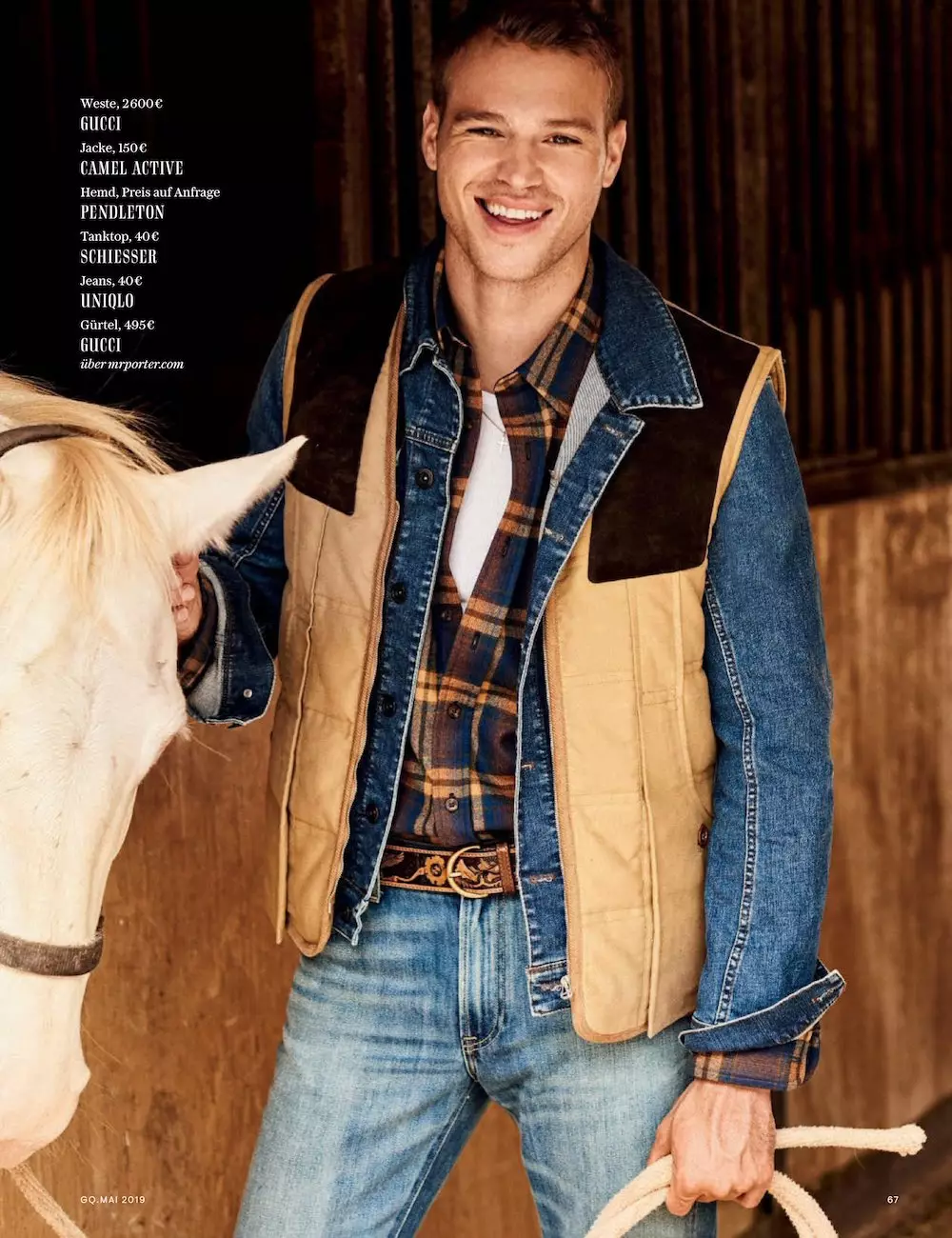 Matthew Noszka phục vụ ‘Black & Blue’ cho GQ Germany vào tháng 5 năm 2019 22626_8