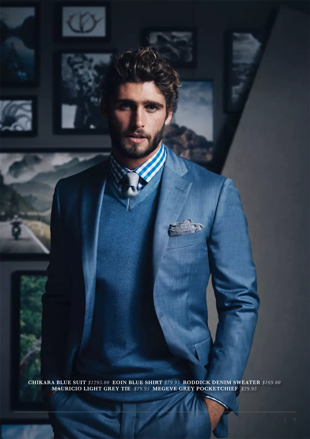 Kinutlo gikan sa M.J. Bale Autumn/Winter 2015 Men's Campaign. Miadto si M.J. Bale sa mabangis nga mga ihalas sa Cradle Mountain, Tasmania, aron i-shoot ang kampanya sa Autumn/Winter 2015 sa brand, nga gimugna isip ang