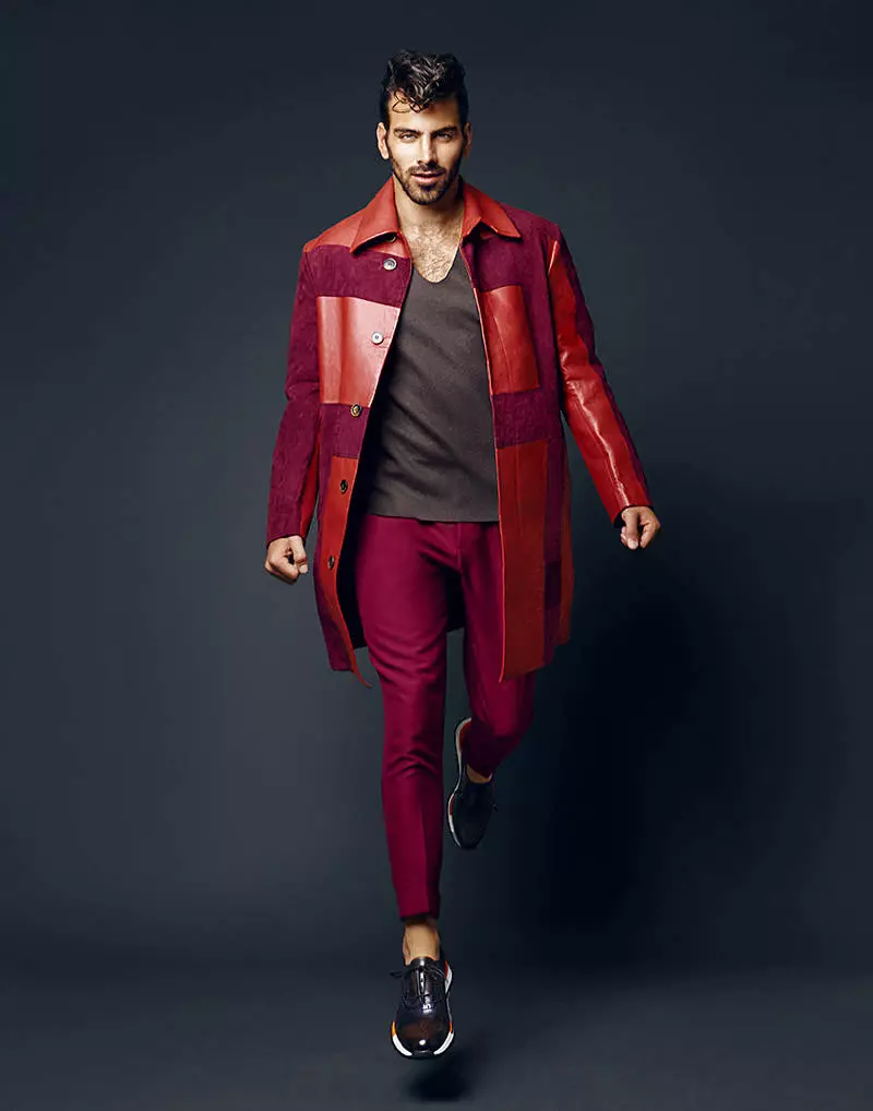 Bhí stílgasm againn go liteartha nuair a fheicimid pictiúir nua Nyle DiMarco do Prestigo Hong Kong A / W 2016.