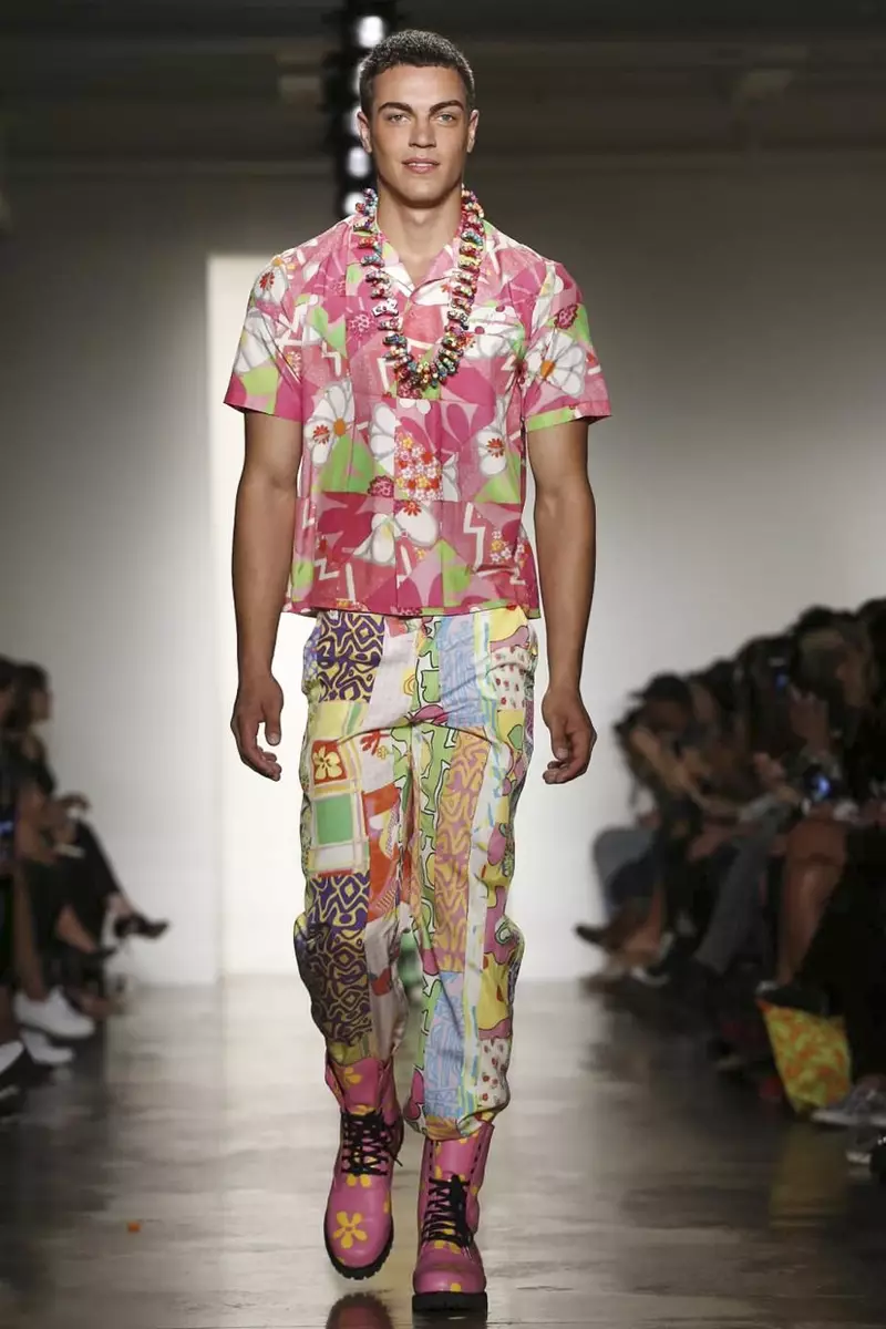 Jeremy Scott, Akagadzirira Kupfeka Muchirimo Zhizha 2015 Collection muNew York