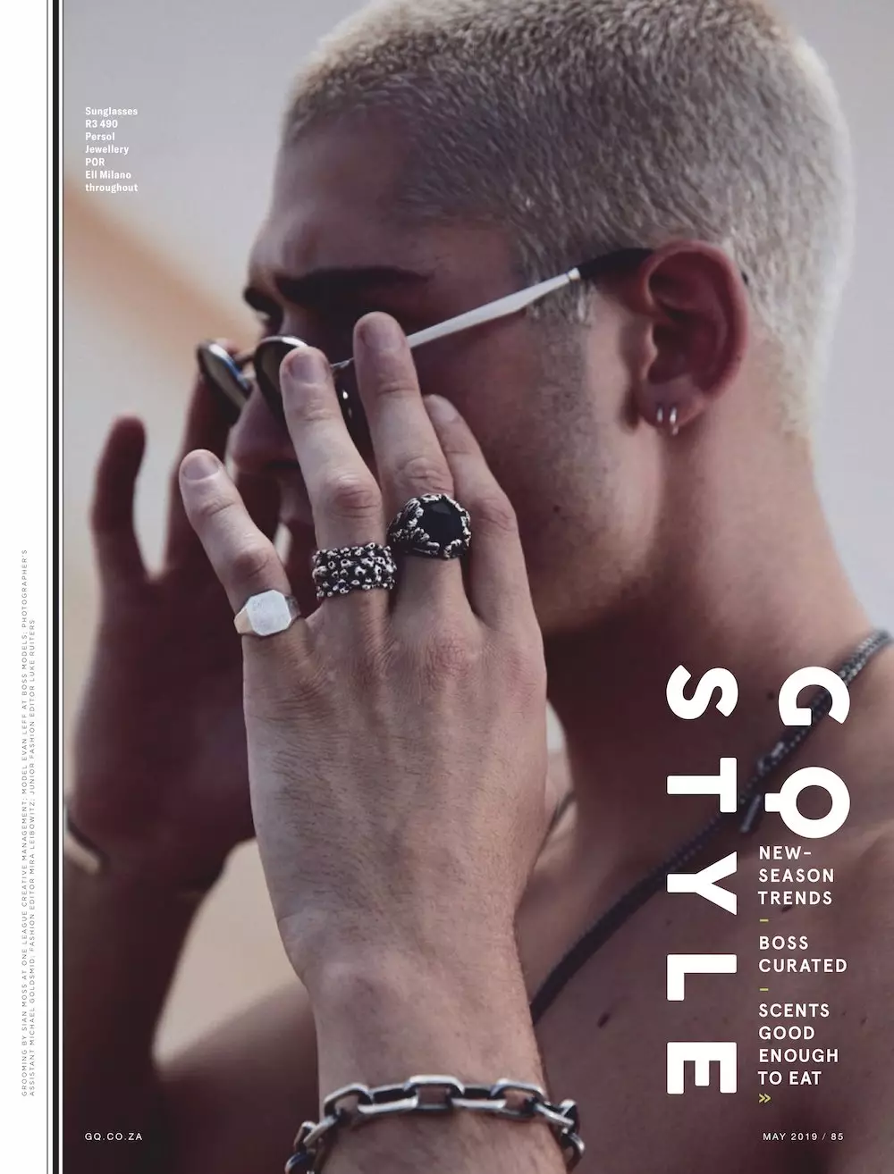 Evan Leff ar gyfer GQ De Affrica Mai 2019 22928_2