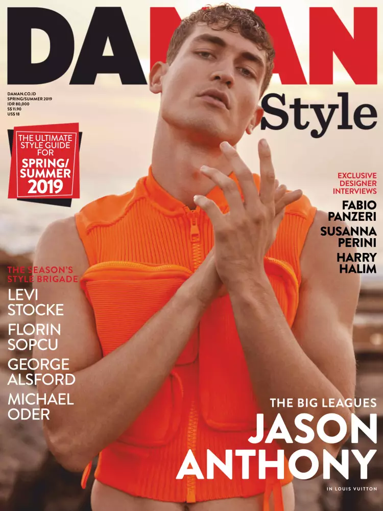 서 있는 키: DaMan Magazine의 Jason Anthony 22985_1