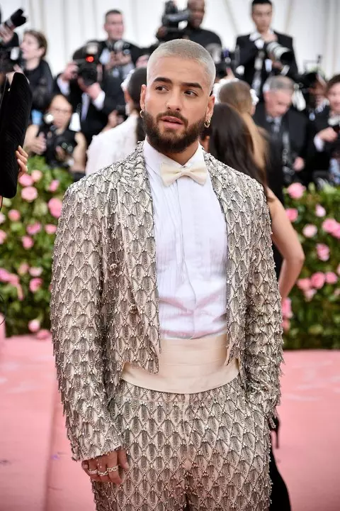 Homes al campament de celebració de la Met Gala 2019: notes sobre la moda 23276_20