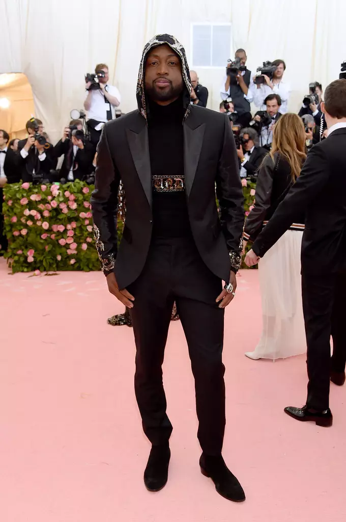 Homes al campament de celebració de la Met Gala 2019: notes sobre la moda 23276_9