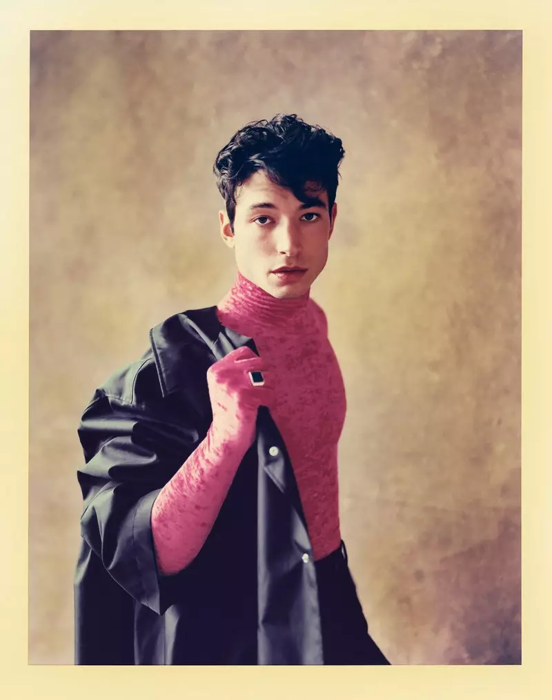 Ezra Miller קאָווערס יום טוּב אַרויסגעבן פון GQ Style ווינטער 2018