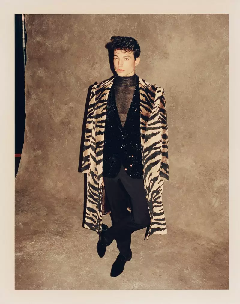 Ezra Miller קאָווערס יום טוּב אַרויסגעבן פון GQ Style ווינטער 2018