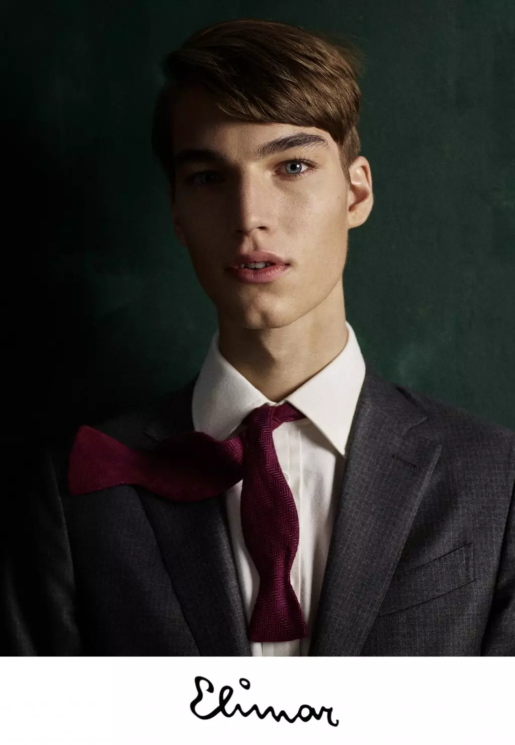 Model Gustav Swedberg adalah wajah baru Elimar di Lookbook Musim Semi/Musim Panas 2016 yang dipotret oleh Kim Jakobsen To, Art director oleh Tom Perssons, ditata oleh Hamish Wirgman, penata rambut Takuya Uchiyama.