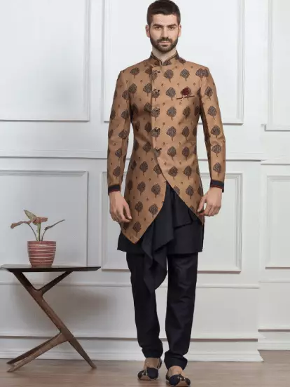 Дизајн на свадбена облека за индиски младоженец 23645_8