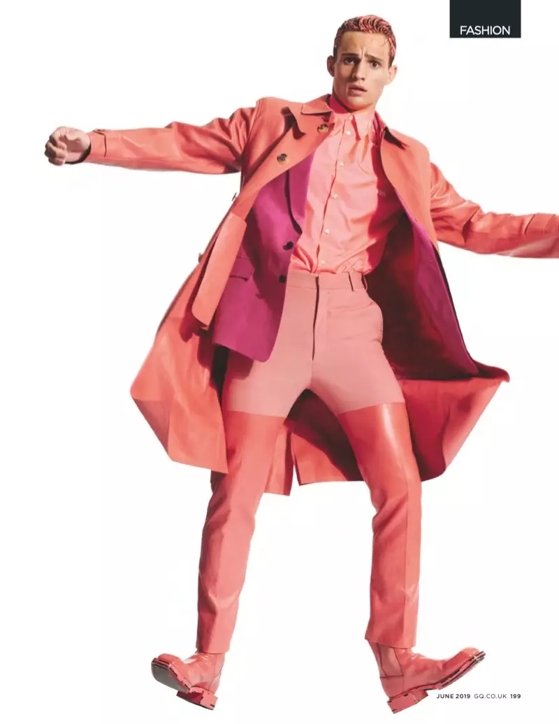 Color Explosion Julian Schneyderin kanssa British GQ:lle toukokuussa 2019 24068_5