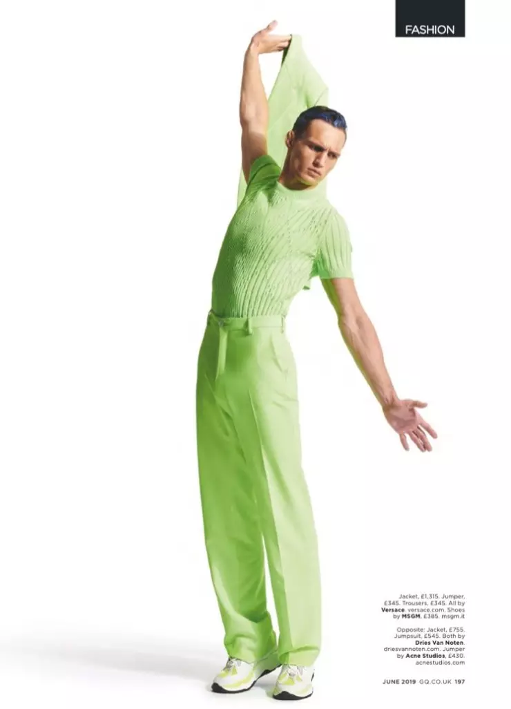 Color Explosion met Julian Schneyder voor Britse GQ mei 2019 24068_7