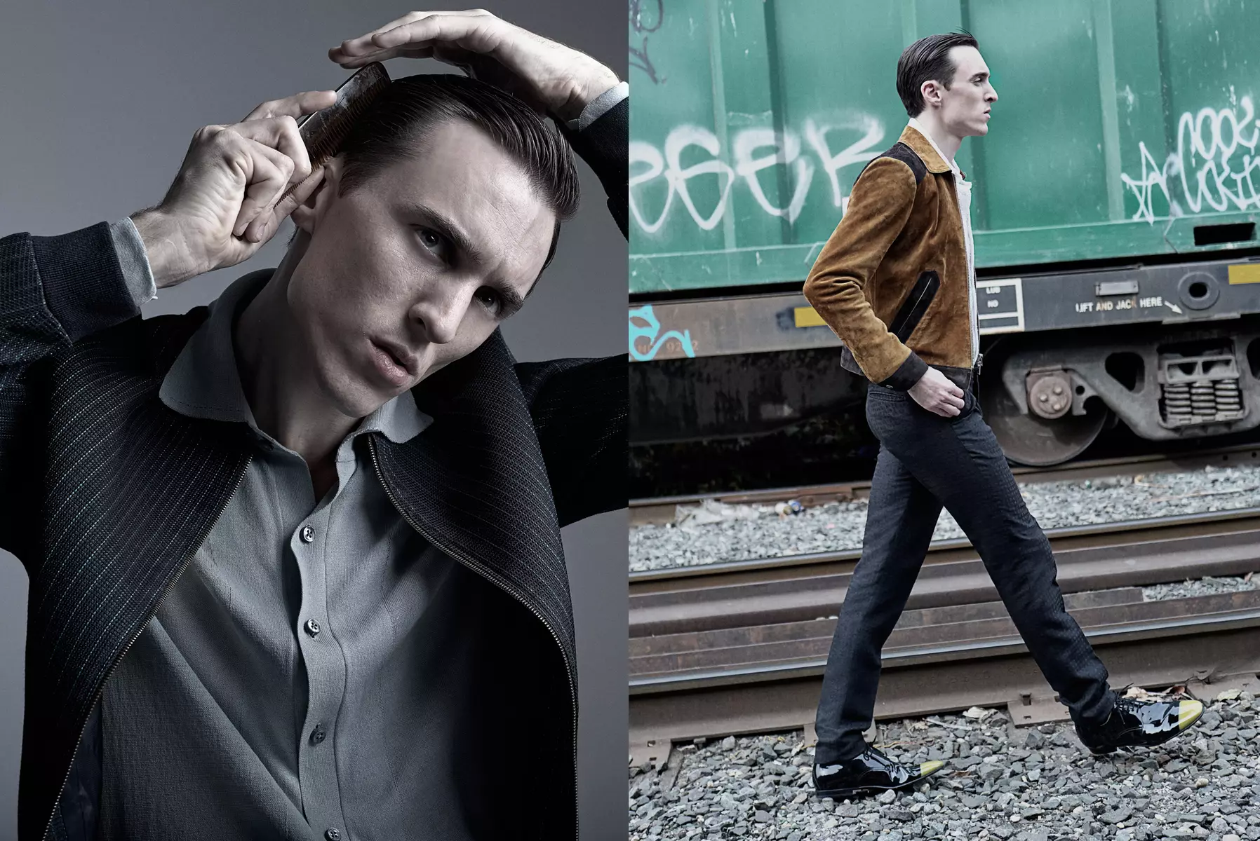 BCEM ЗAЧËT | GQ Style Russia - Akụkọ kacha ọhụrụ maka GQ Style Russia gbara Gavin Bond na Brooklyn starring Sebastian Sauve, Roberto Sipos, Thomas Gibbons, Vladimir Ivanov & Gia Genevieve Styled nke Ekaterina Melinikova, Grooming site Miles Elliot, Nkedo David Chen.