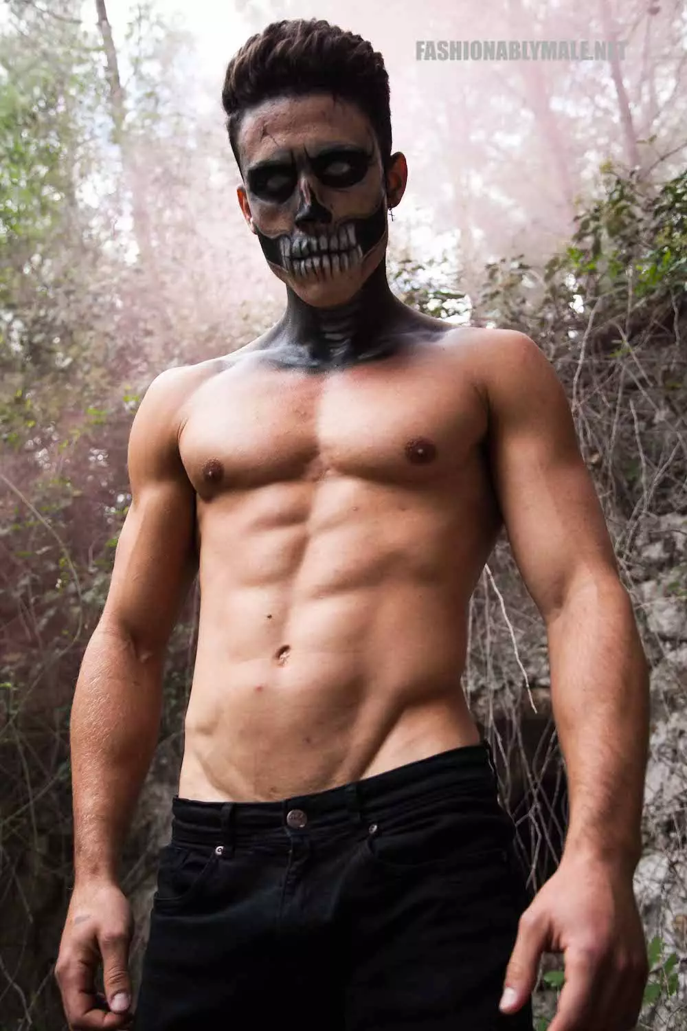 Halloween Skull Boy Borja avtorja Jose Martinez17