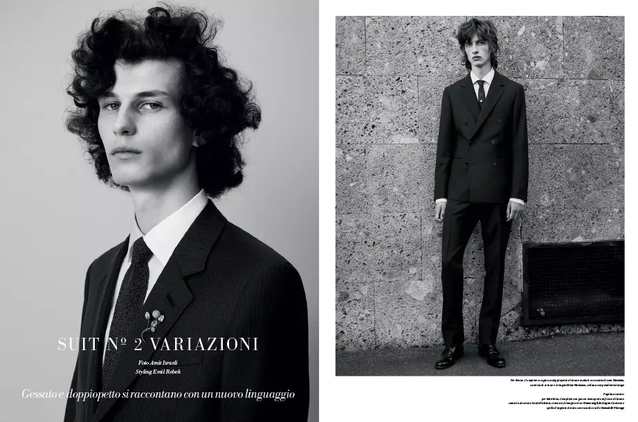 Odijelo Nº2 Variazioni -L'Officiel Hommes Italia