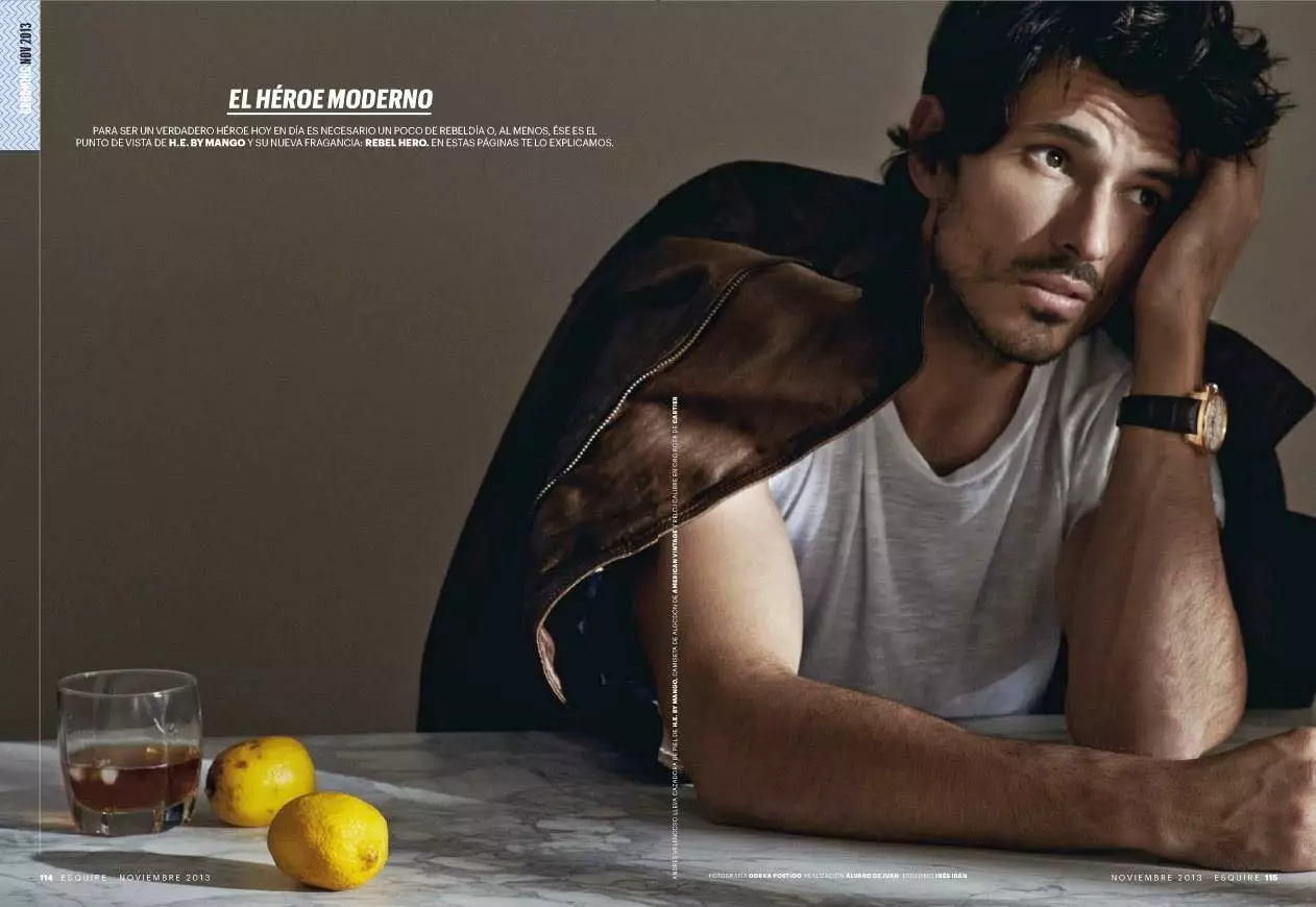 ESQUIRE Spain november 2013 ''El Héroe Moderno'' af Gorka Postigo1