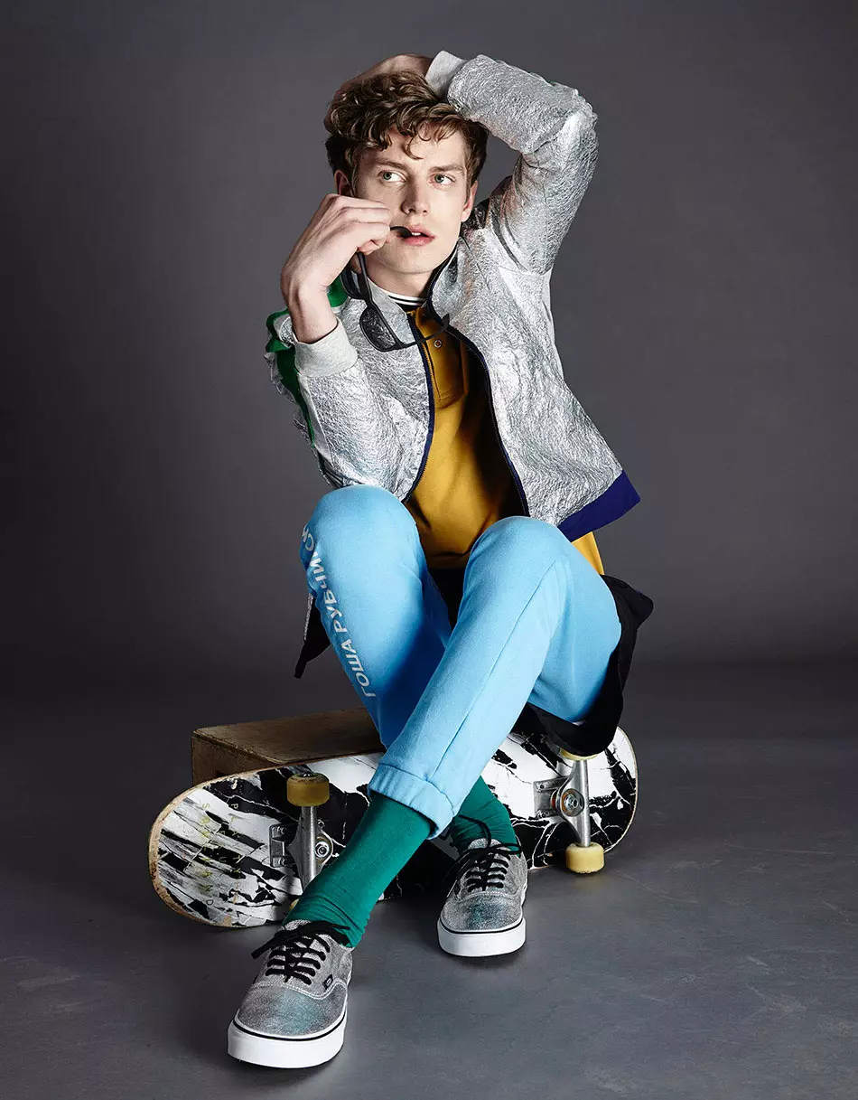 Sportswear International, luglio/agosto 2015 The Alter Skater Ph di David Needleman Styled by John Tan