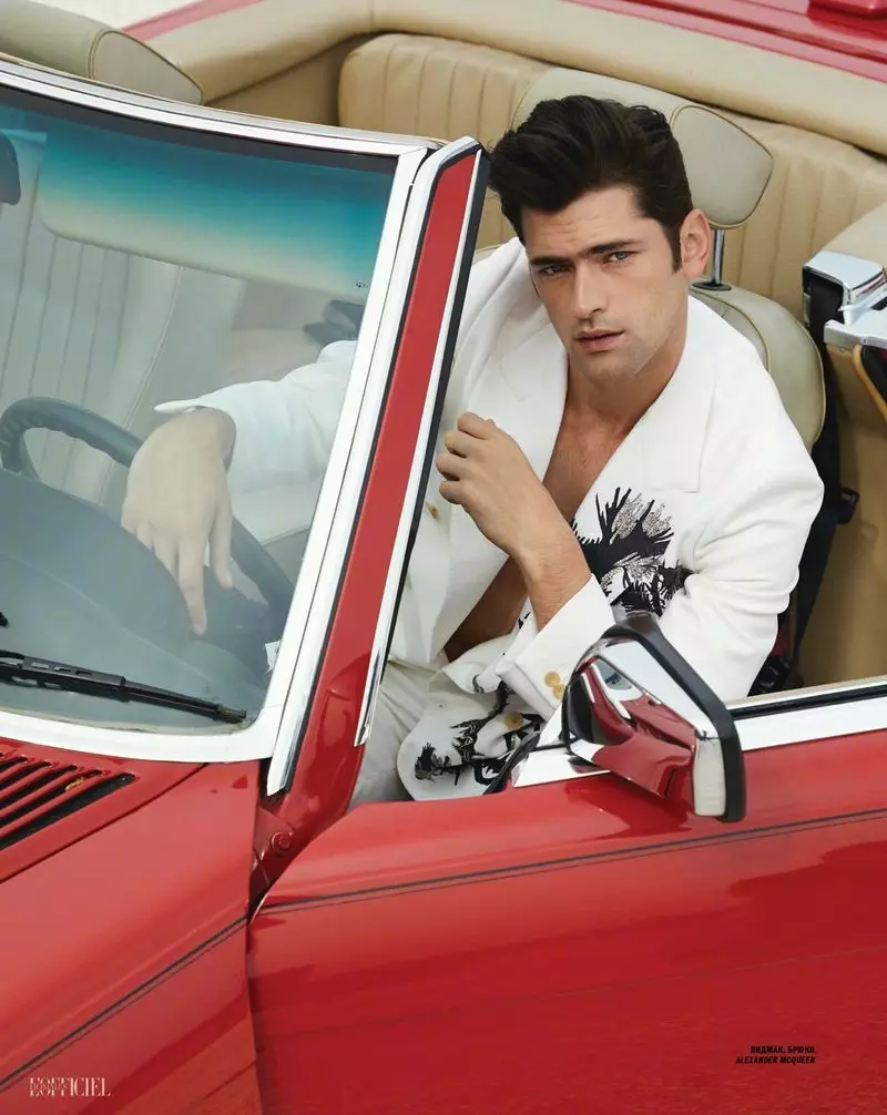 Sean O'Pry fun L'Officiel Hommes Ukraine F/W 2021