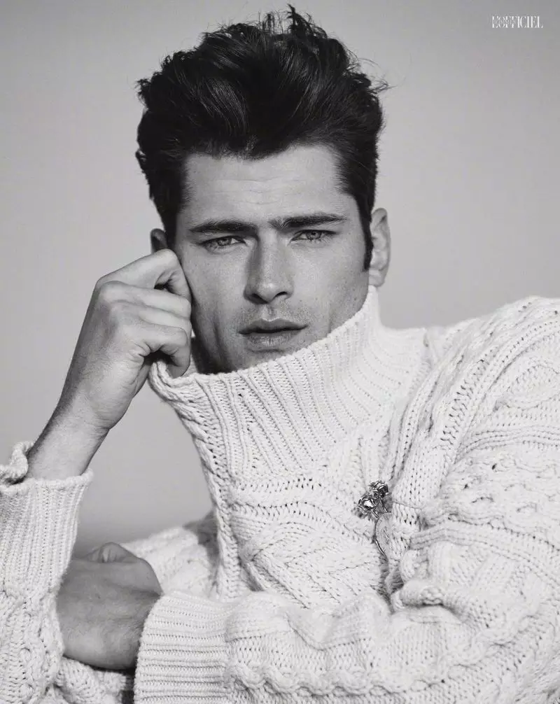 Sean O'Pry wa L'Officiel Hommes Ukraine F/W 2021