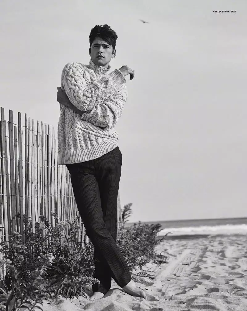 Sean O'Pry para L'Officiel Hommes Ukraine F/W 2021