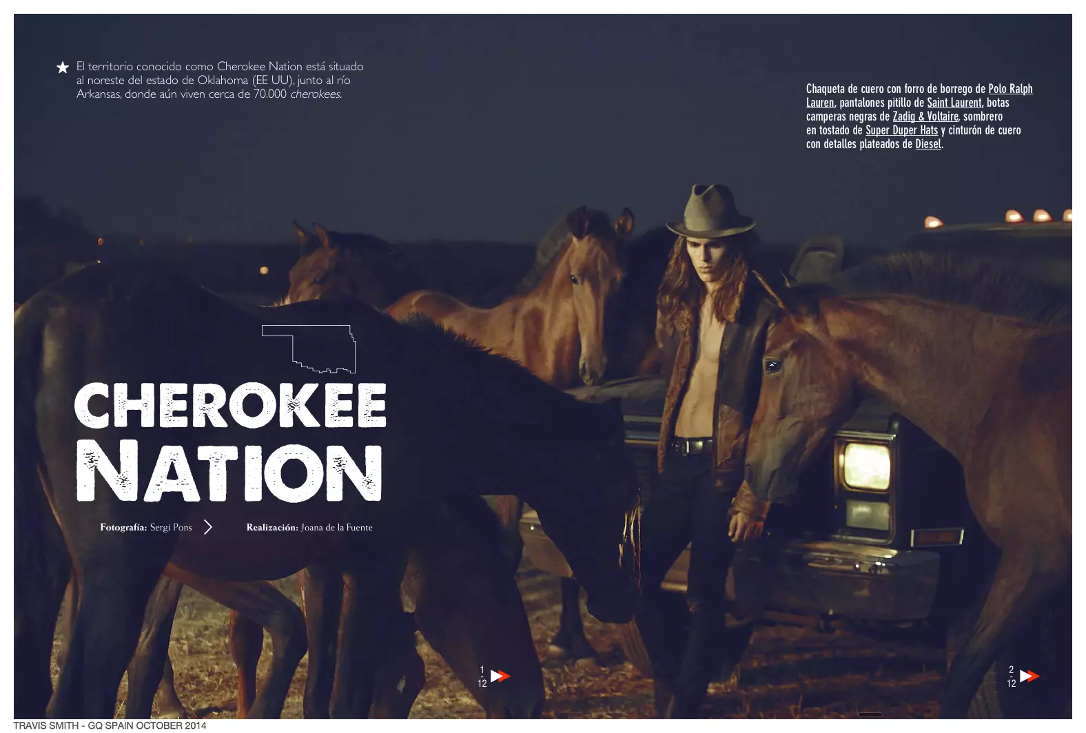 GQ Espagne - Ukwakira 2014 Ufotora: Sergi Pons Stylist: Joana de la Fuente