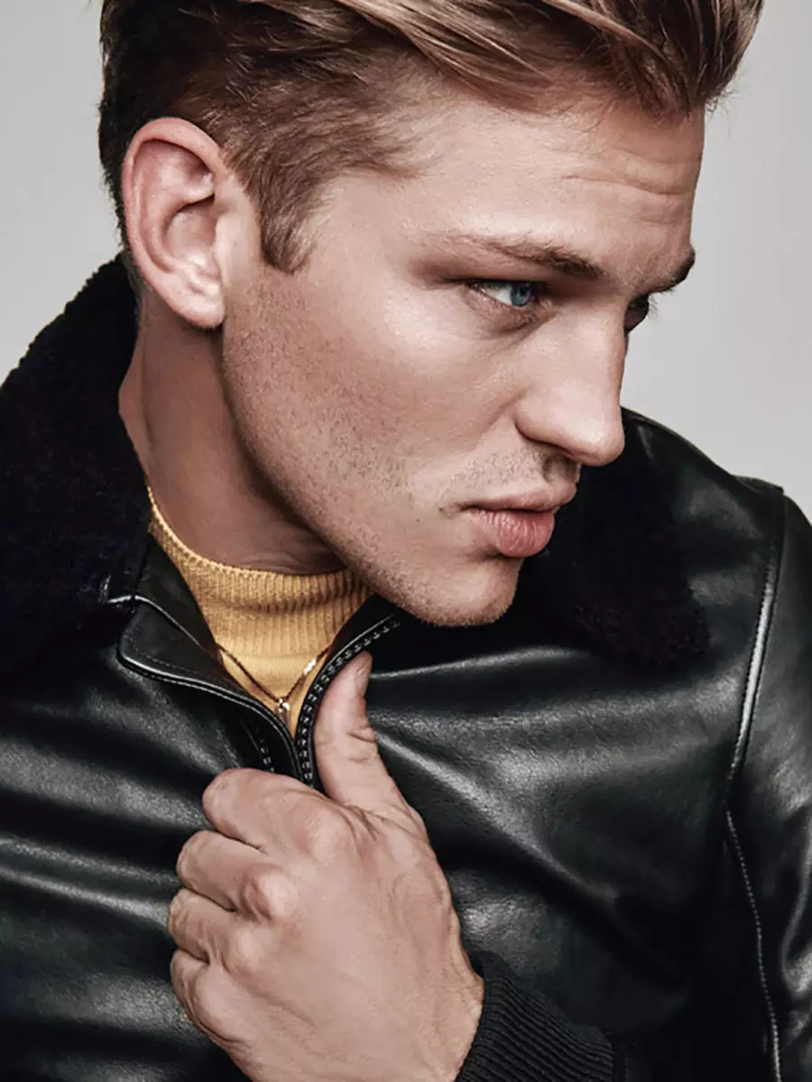 Sebastian Sauve ni Christoph Klustch para sa Harpers Bazaar Serbia5