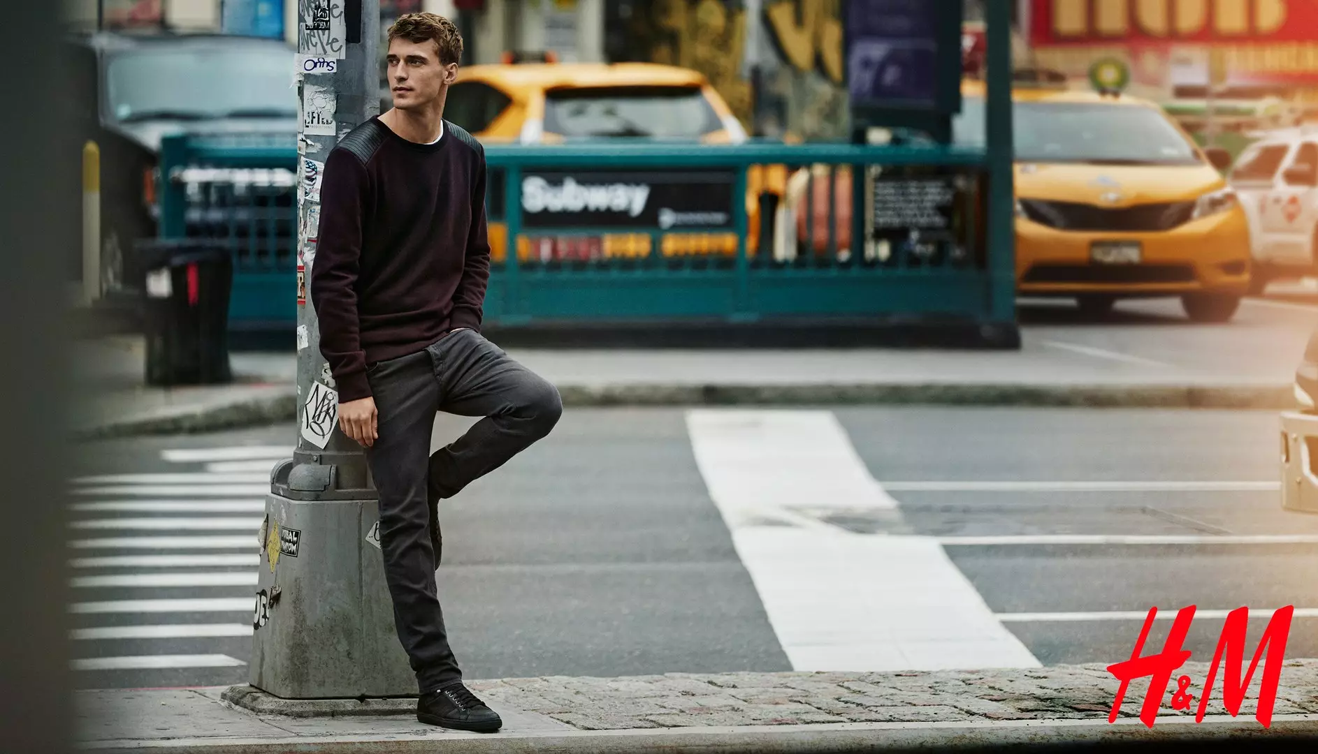 H&M Men F/W 14.15 Pītera Gehrkes kampaņa