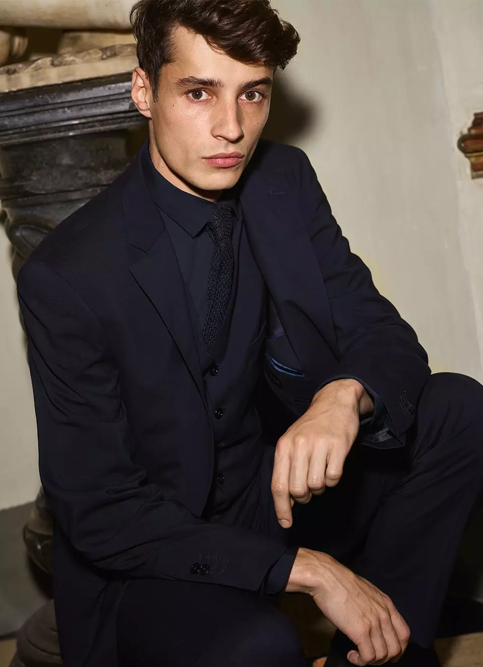 Adrien Sahores na Massimo Dutti Nuwamba 2017 11