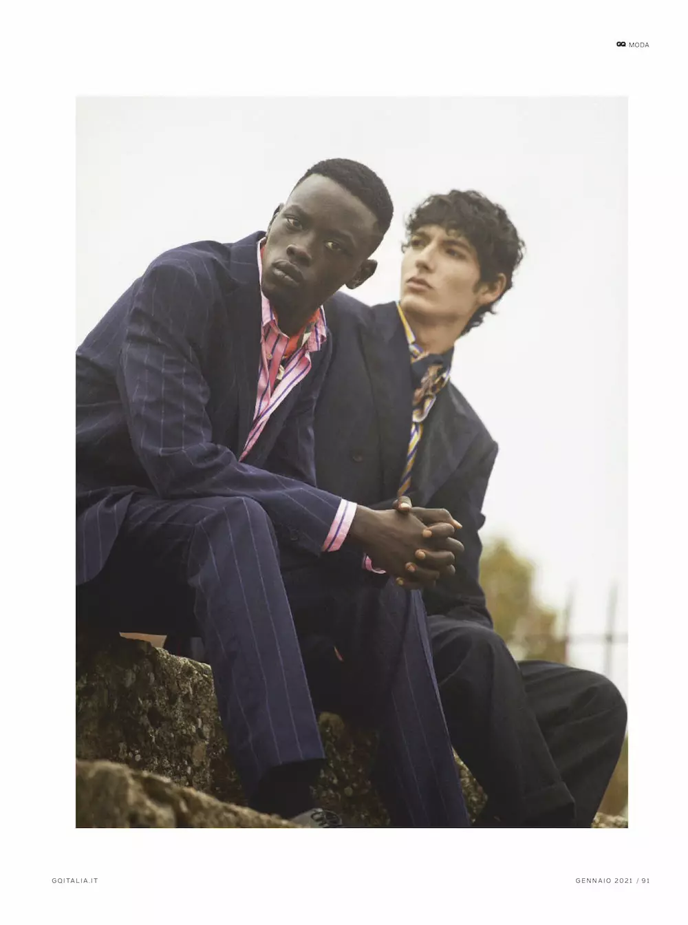 Hyper Styles GQ Italia Januari 2021 Editorial