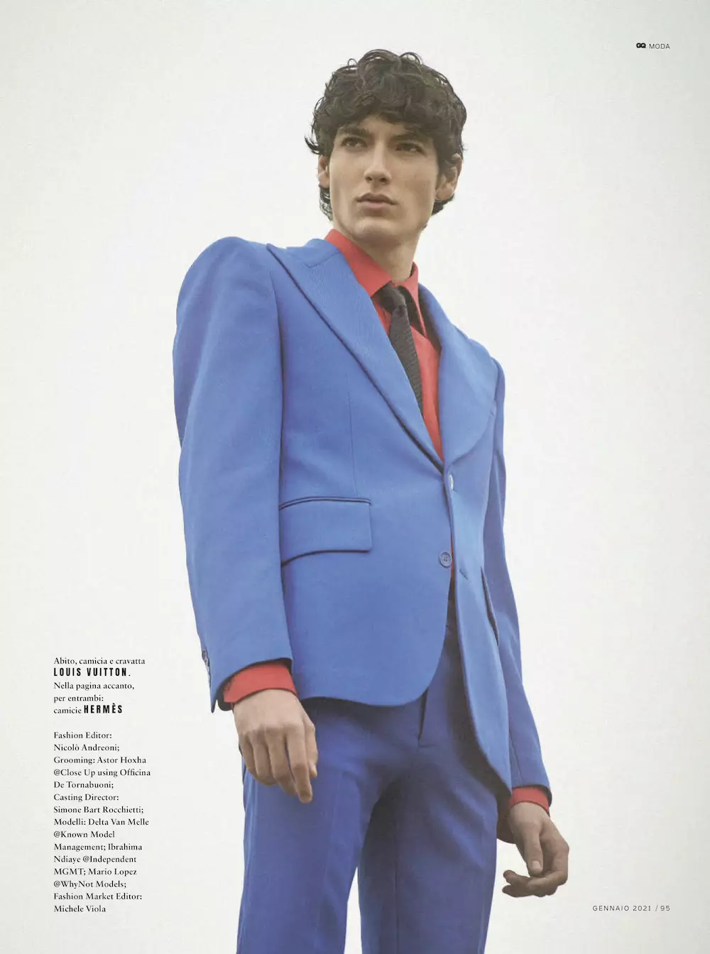 Editorial Hyper Styles GQ Italia Januari 2021