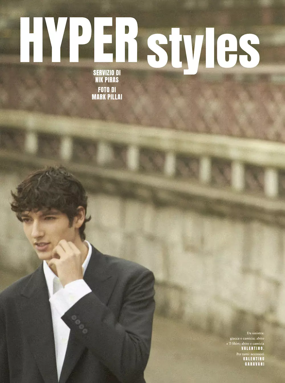 Hyper Styles GQ Italia 2021 年 1 月