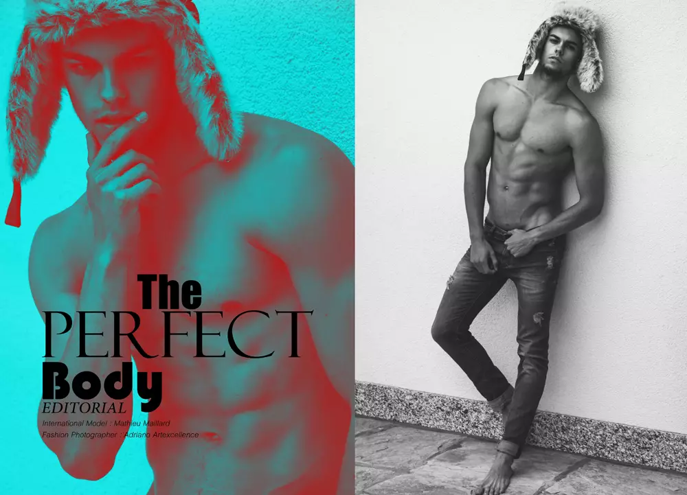 Der perfekte Körper | Mathieu Mailard von Adriano Artexcellence