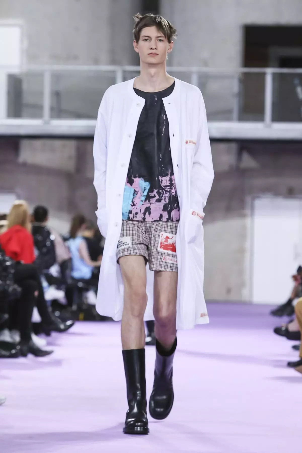 Raf Simons uwe nwoke na-eyi mmiri/okpomọkụ 2020 Paris 27152_19