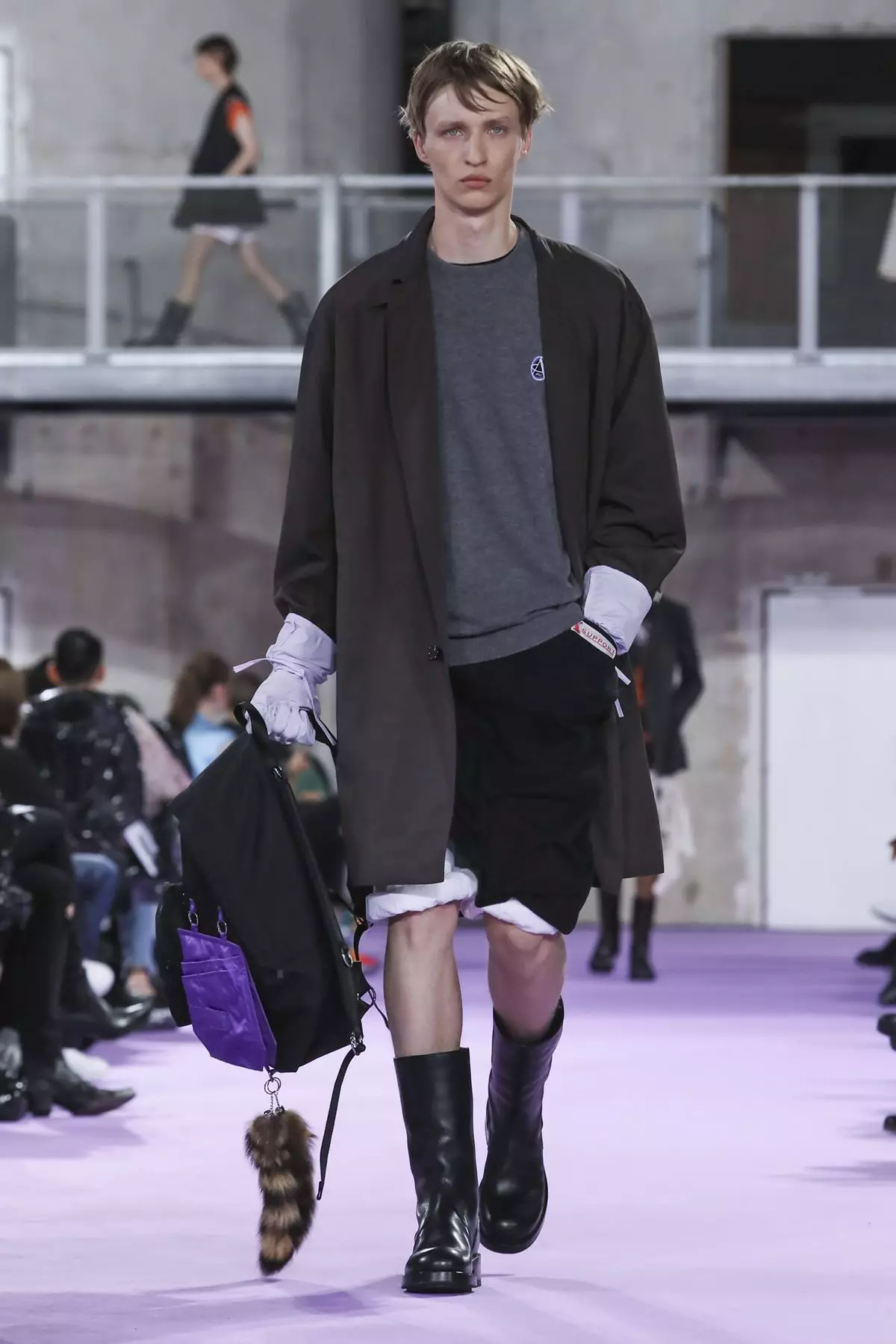 Raf Simons uwe nwoke na-eyi mmiri/okpomọkụ 2020 Paris 27152_35