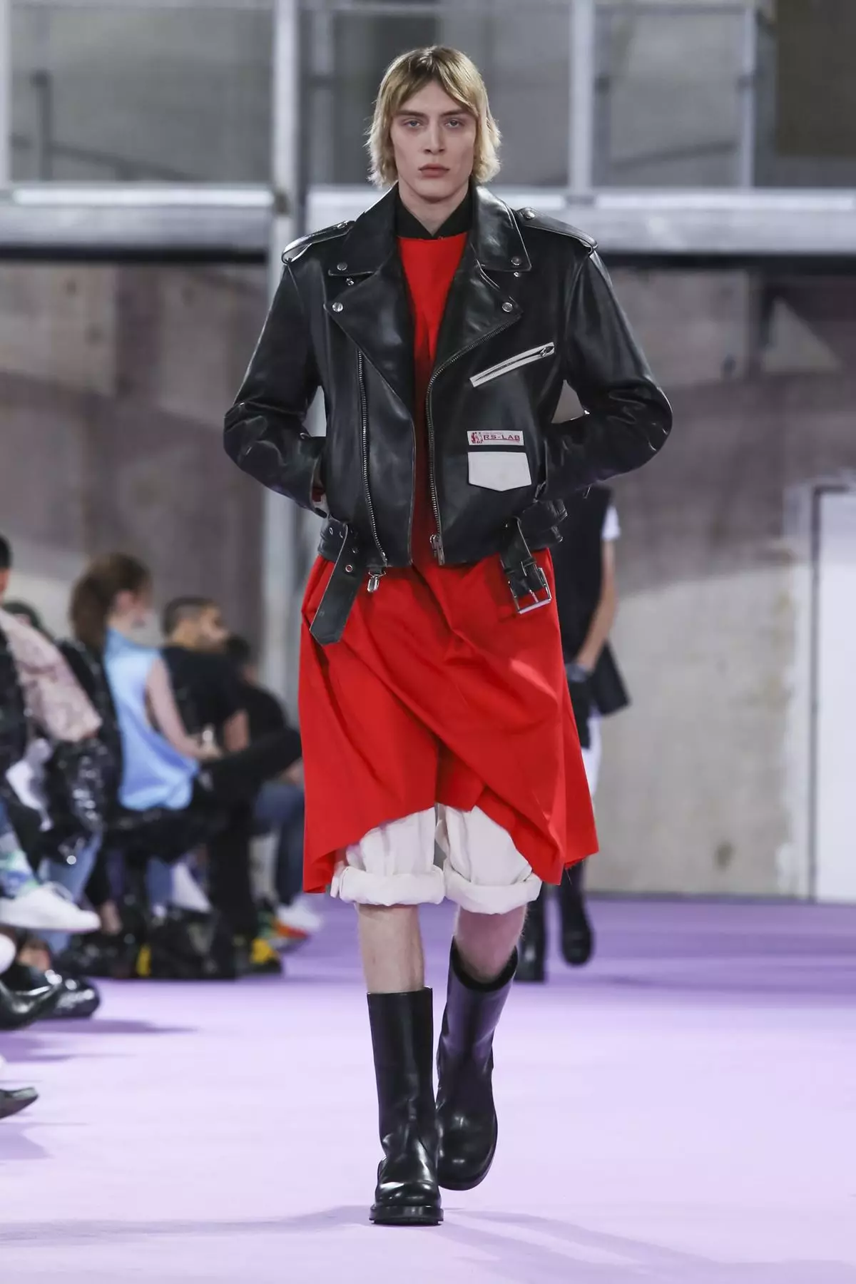 Raf Simons uwe nwoke na-eyi mmiri/okpomọkụ 2020 Paris 27152_42