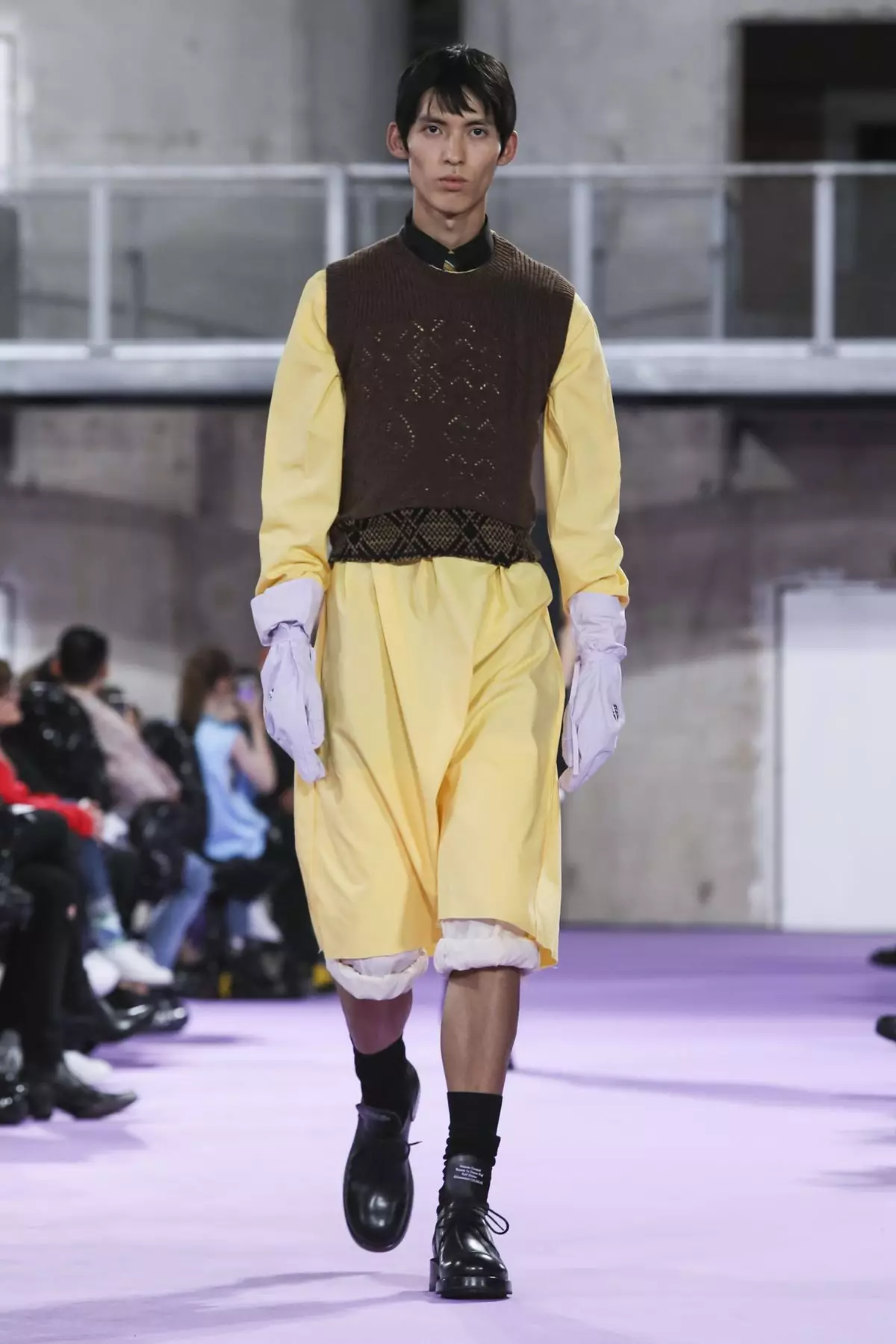 Raf Simons uwe nwoke na-eyi mmiri/okpomọkụ 2020 Paris 27152_43