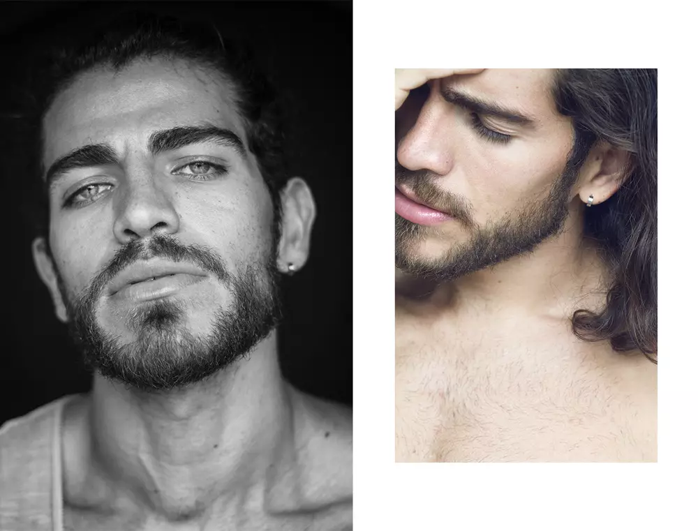 Featuring lub ntsej muag zoo nkauj zoo nkauj tshiab Alberto snapped los ntawm tus txawj ntse Luis De La Luz, Alberto tam sim no nyob ntawm New Icon Models, bearded ntsej muag, plaub hau ntev thiab haum lub cev muaj tag nrho cov ntsiab lus yuav tsum tau sib txuas rau qhov chaw.