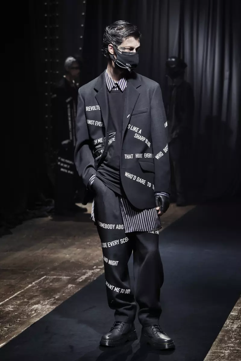 Yohji Yamamoto Collection Homme Automne 2021 Paris 2720_15