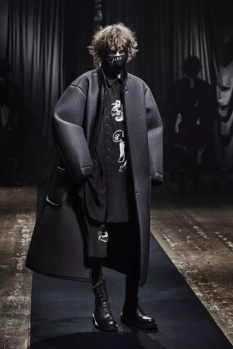 Yohji Yamamoto 2021 оны намар эрэгтэй хувцас Парис 2720_2