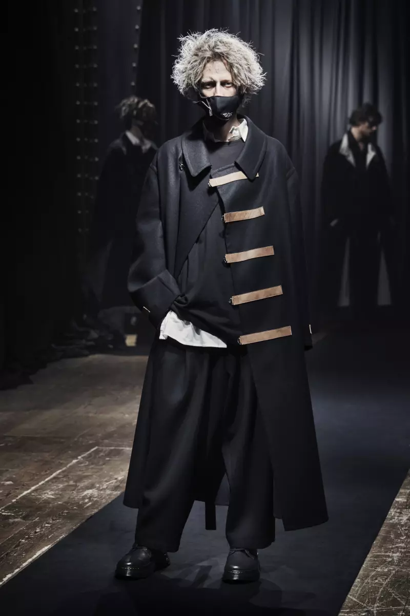 Yohji Yamamoto Мъжко облекло есен 2021 Париж 2720_20