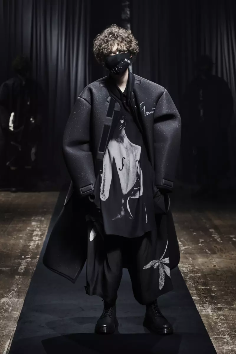 Yohji Yamamoto Herretøj efterår 2021 Paris 2720_4