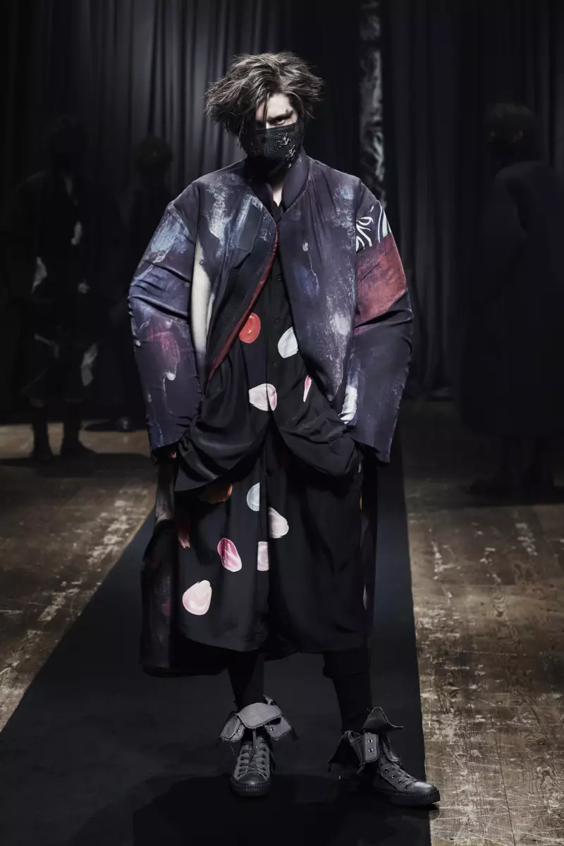 Yohji Yamamoto Herrenmode Herbst 2021 Paris 2720_5