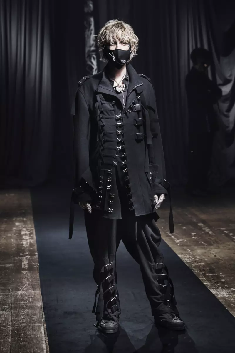 Yohji Yamamoto Herretøj efterår 2021 Paris 2720_8